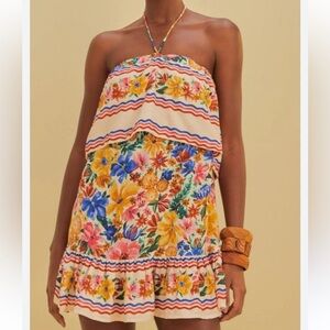FARM Rio Floral Mini Dress
